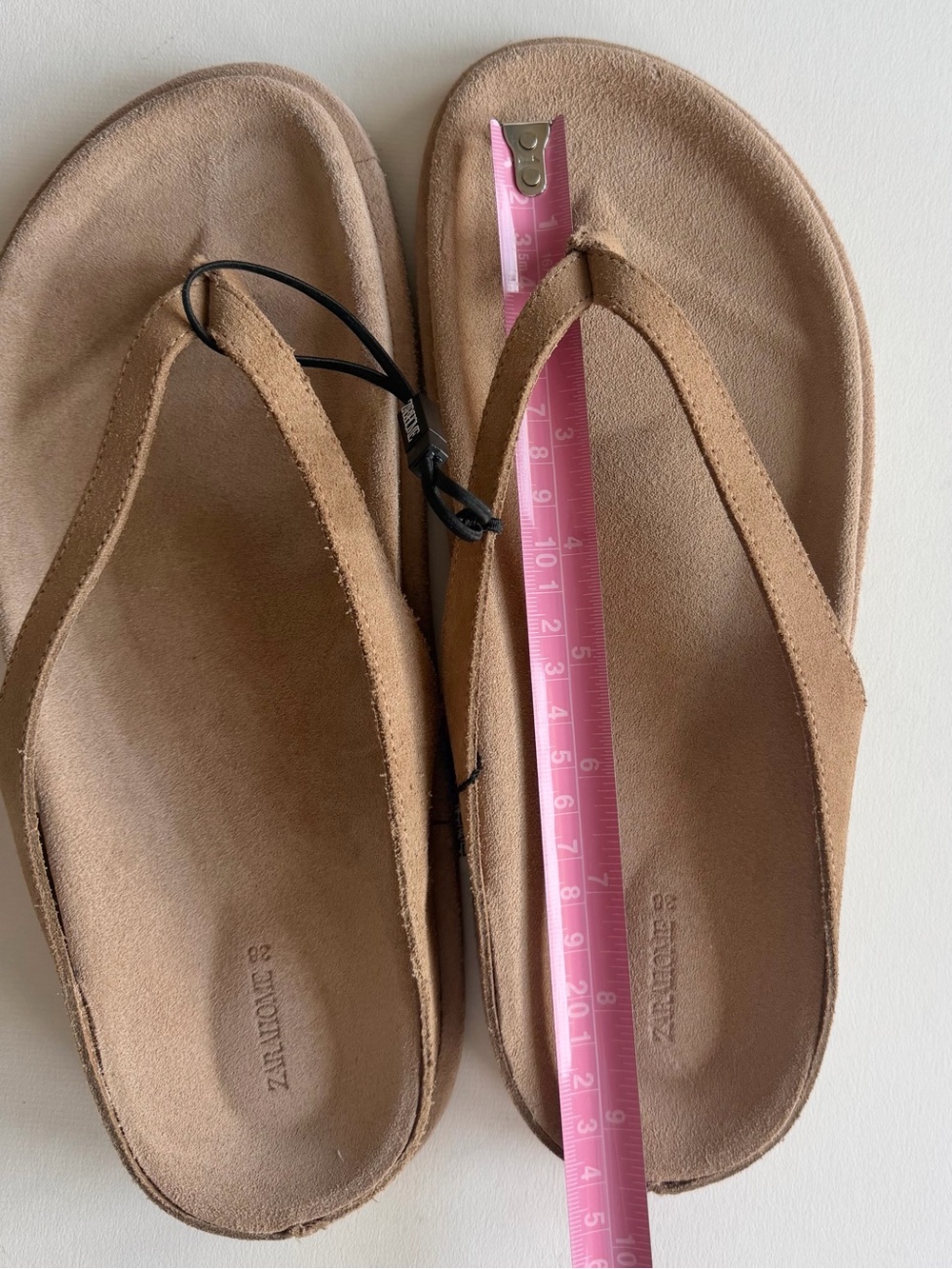 Zara Suede Thong Sandals - Picture 6 of 6